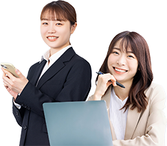 学生と採用担当者